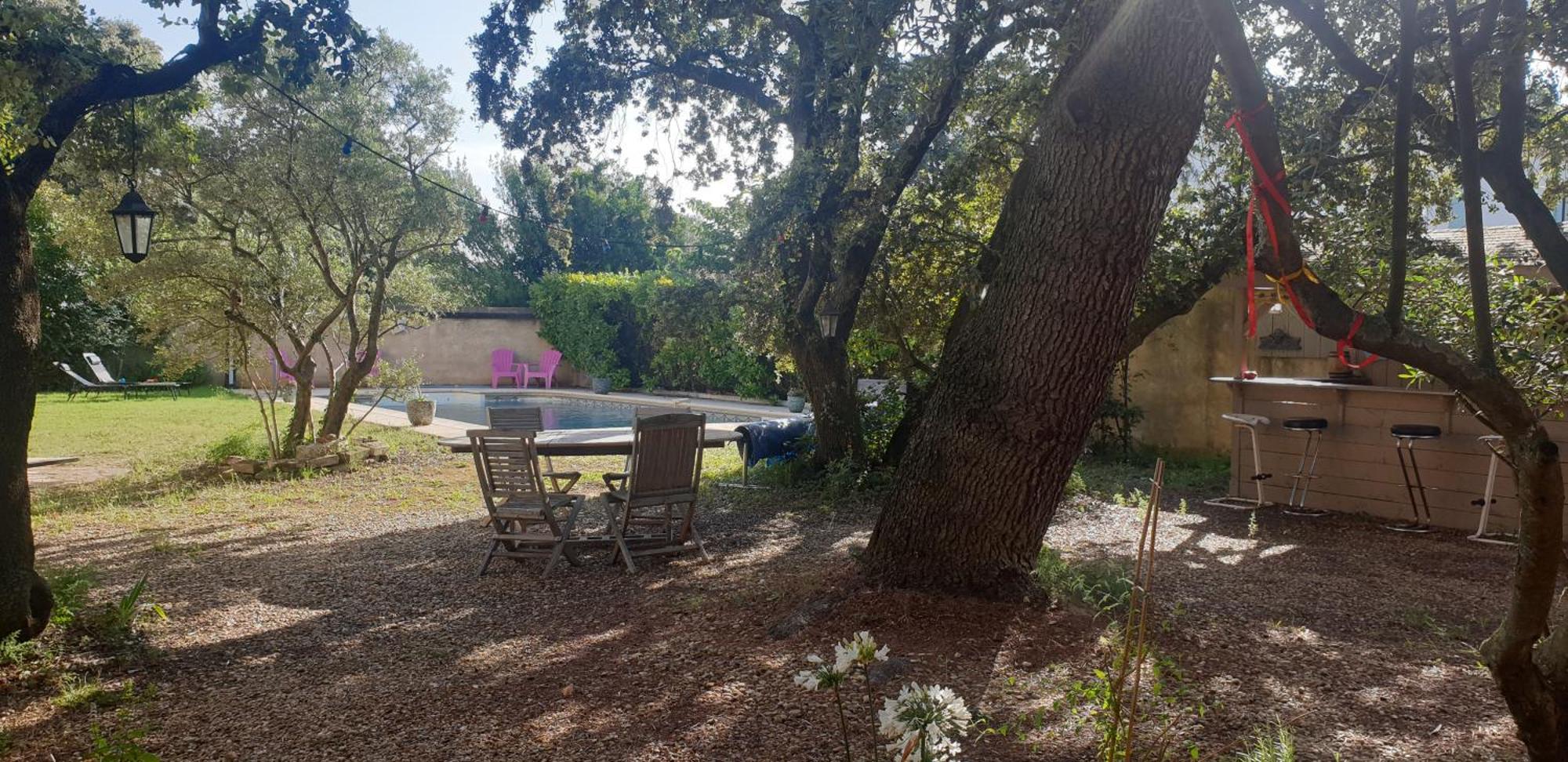 Ferienwohnung La Vigne Et L'Olivier Villeneuve-lès-Avignon Exterior foto